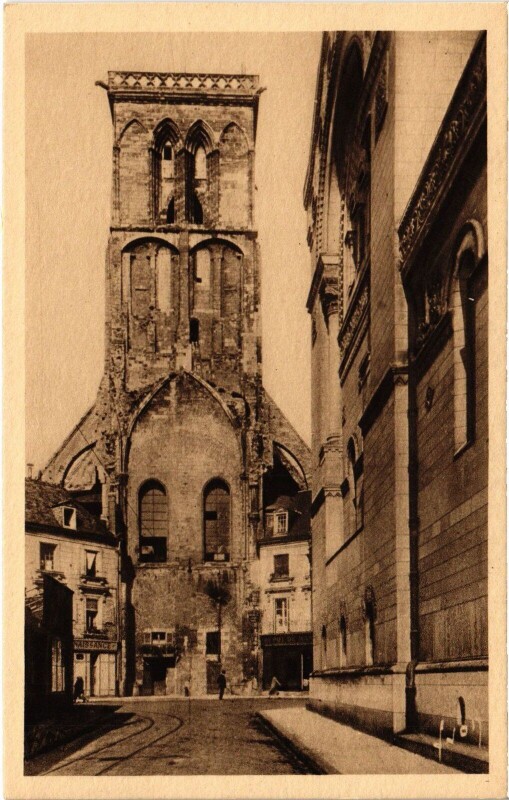Carte postale ancienne Tours Tour Charlemagne à Tours