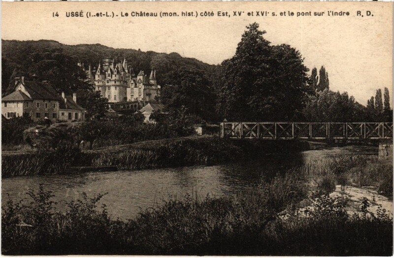 Carte postale ancienne Usse le Chateau