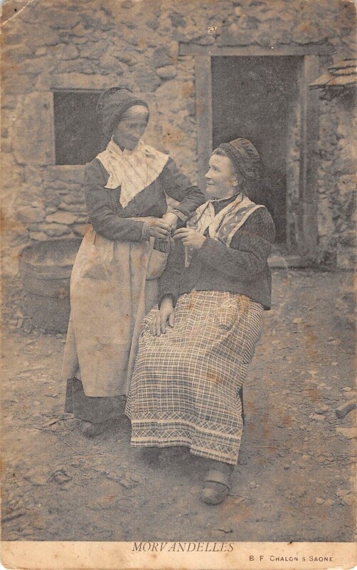 Carte postale ancienne Morvandelles