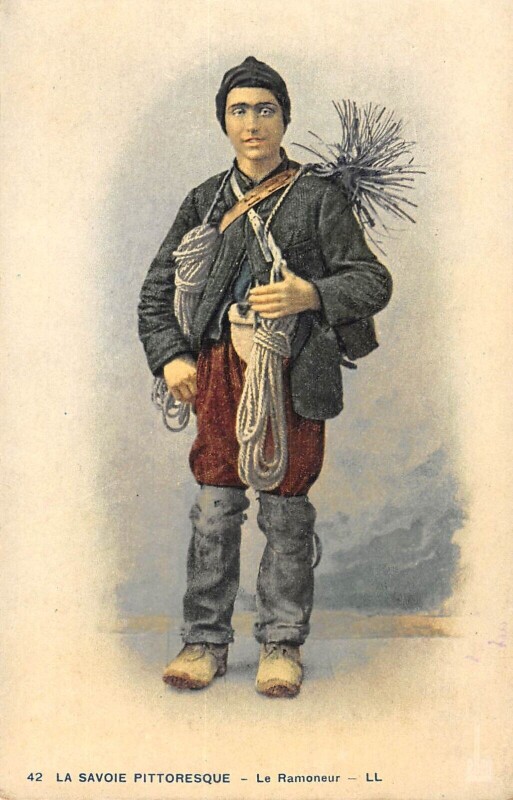 Carte postale ancienne La Savoie Pittoresque - Le Ramoneur