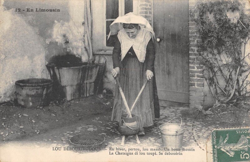 Carte postale ancienne En Limousin - Lou Deboueirodour