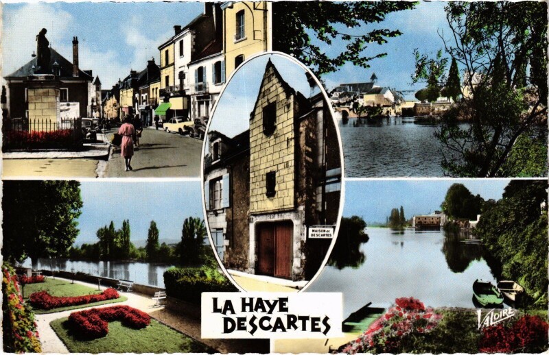 Carte postale ancienne La Haye-Descartes Scenes à Descartes