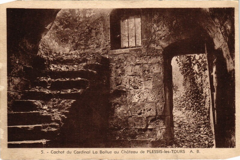Carte postale ancienne Chateau de Plessis-lez-Tours à Tours