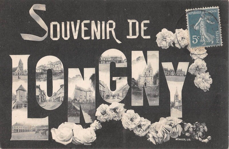 Carte postale ancienne Souvenir De Longny
