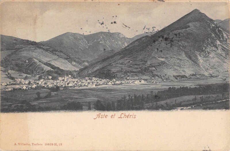 Carte postale ancienne Aste Et Lheris