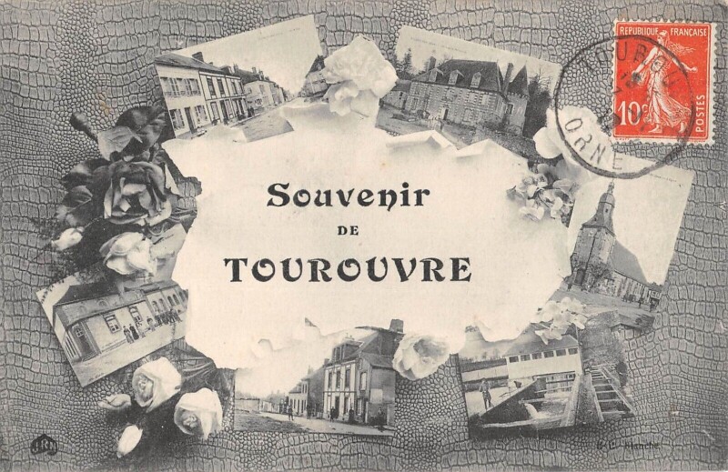 Carte postale ancienne Souvenir De Tourouvre