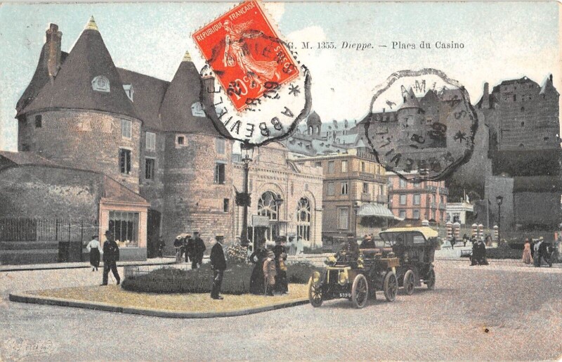 Carte postale ancienne Dieppe - Le Casino à Dieppe