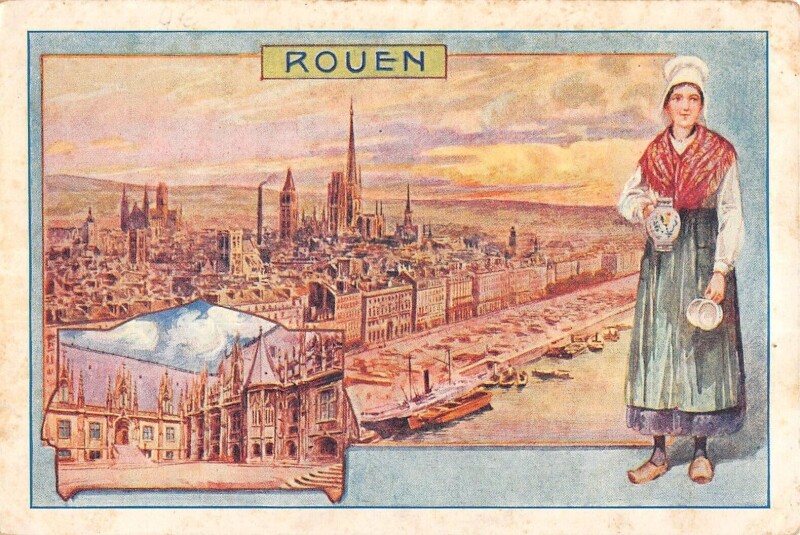 Carte postale ancienne Rouen à Rouen