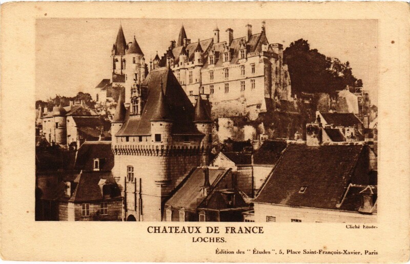 Carte postale ancienne Loches à Loches