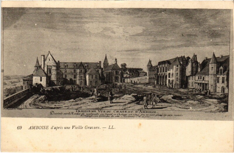 Carte postale ancienne Amboise à Amboise