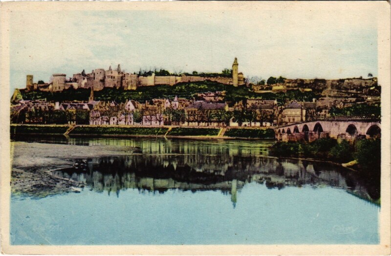 Carte postale ancienne Chinon à Chinon