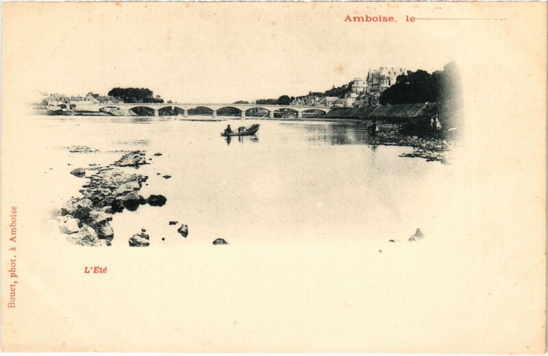 Carte postale ancienne Amboise à Amboise