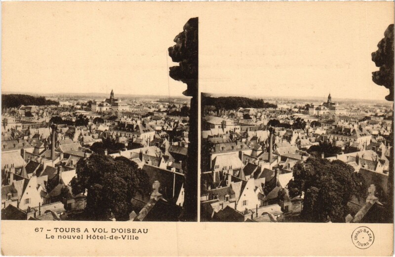 Carte postale ancienne Tours à Tours