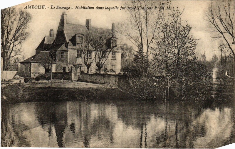 Carte postale ancienne Amboise le Sevrage à Amboise
