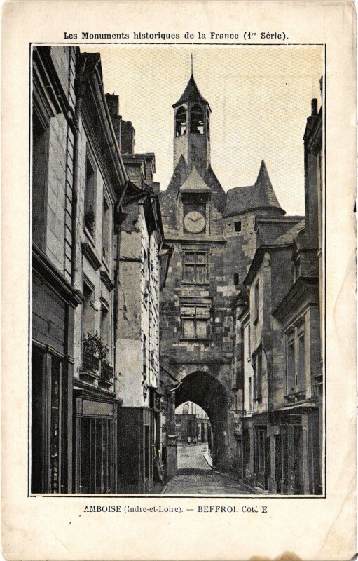 Carte postale ancienne Amboise à Amboise