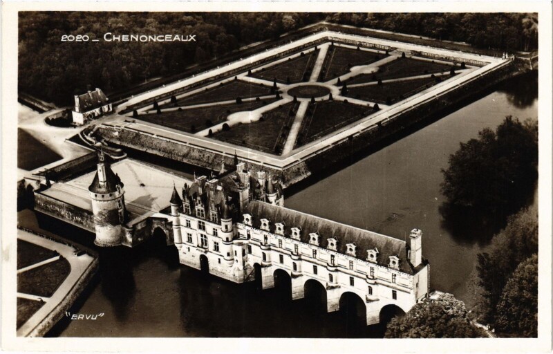 Carte postale ancienne Chenonceaux à Chenonceaux