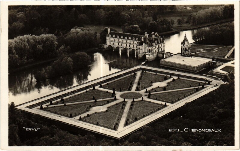 Carte postale ancienne Chenonceaux à Chenonceaux