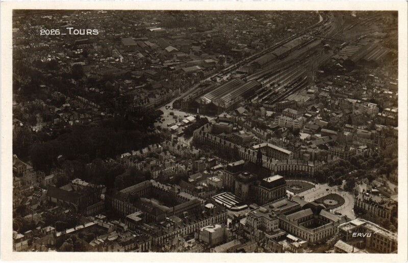 Carte postale ancienne Tours à Tours