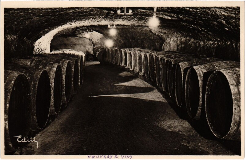 Carte postale ancienne Vouvray à Vouvray