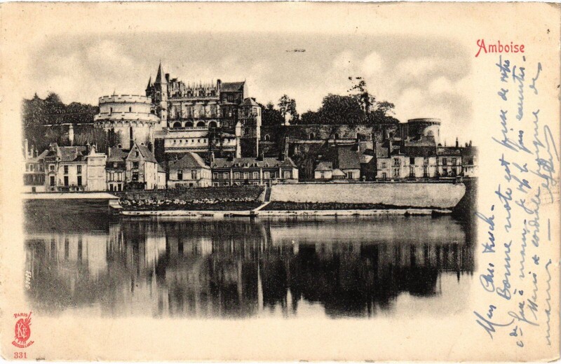 Carte postale ancienne Amboise à Amboise