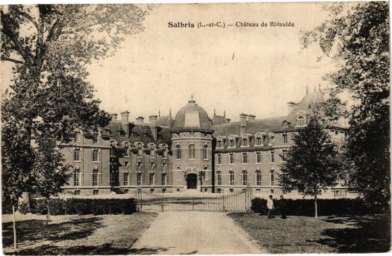 Carte postale ancienne Salbris (L.-et-C.) Chateau de Rivaulde à Salbris