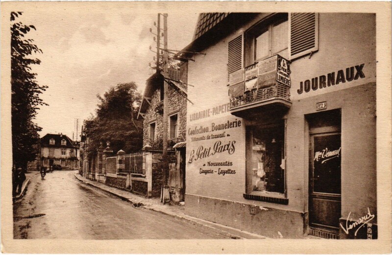 Carte postale ancienne Andresy Boulevard Noel-Marc