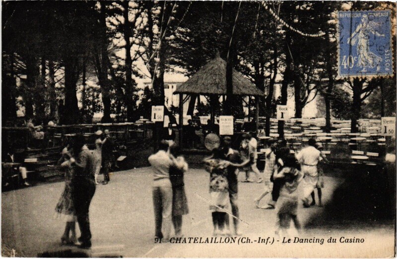 Carte postale ancienne Chatelaillon Dancing du Casino