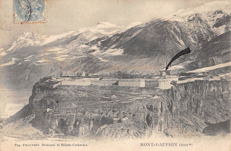 Carte postale ancienne Mont Dauphin à Mont-Dauphin