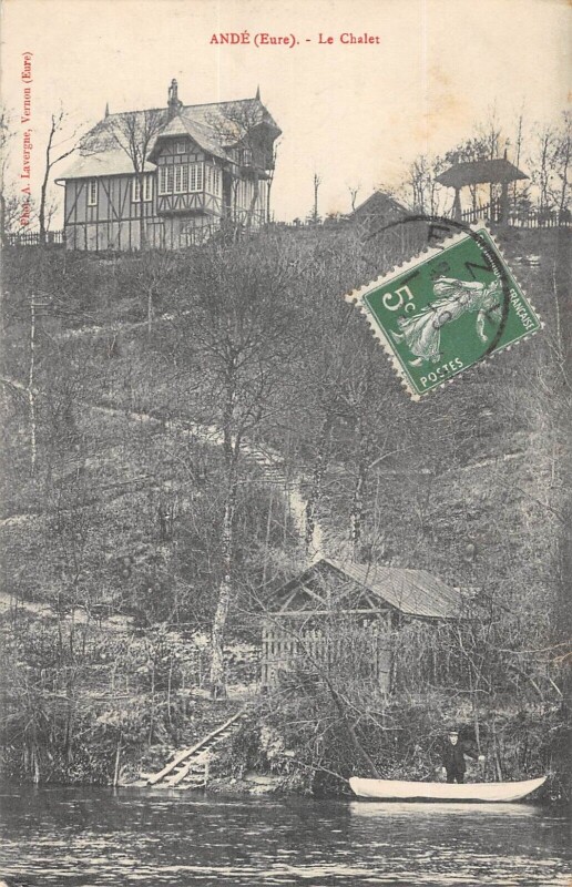 Carte postale ancienne Ande - Les Chalets