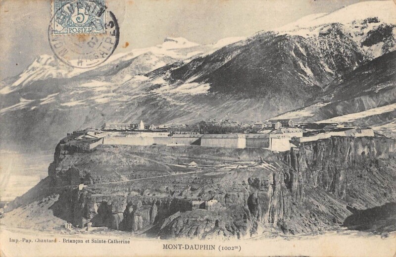 Carte postale ancienne Mont Dauphin à Mont-Dauphin