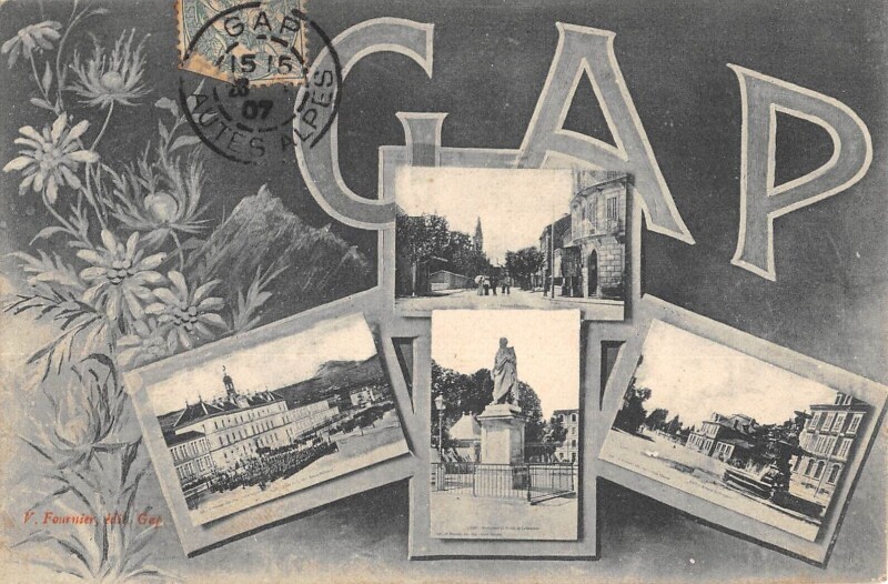 Carte postale ancienne Gap