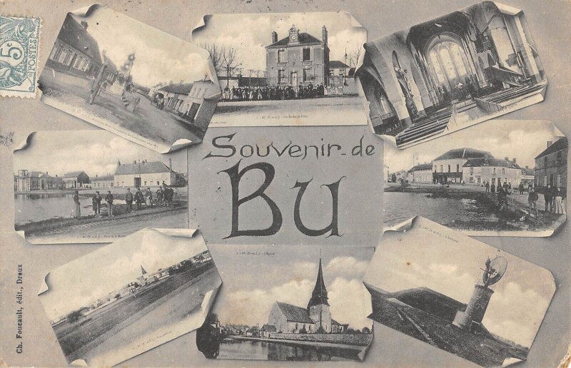 Carte postale ancienne Souvenir Du Bu