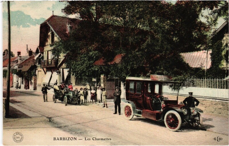 Carte postale ancienne Barbizon Les Charmettes à Barbizon