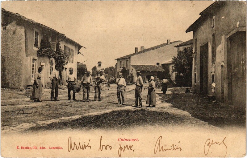 Carte postale ancienne Coincourt à Coincourt