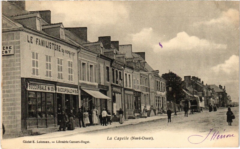 Carte postale ancienne La Capelle à La Capelle