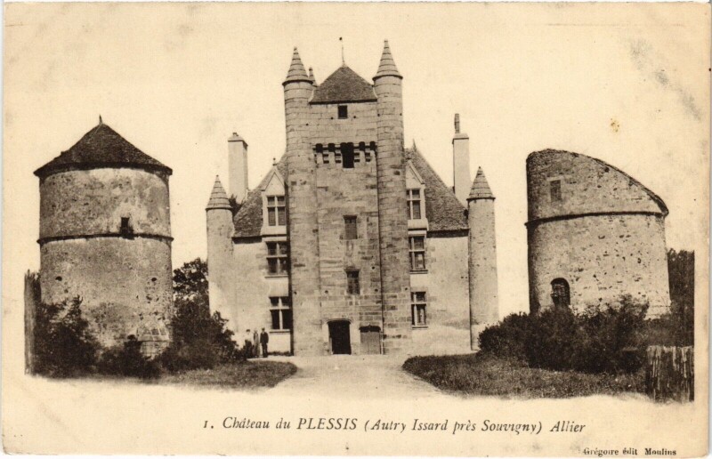 Carte postale ancienne Chateau du Plessis