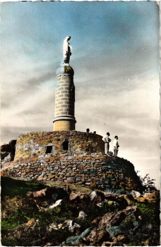 Carte postale ancienne Yzeron - La Madone - 1960 à Yzeron