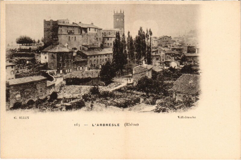 Carte postale ancienne L'Arbresle - Vue à L'Arbresle