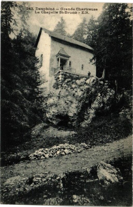Carte postale ancienne Dauphiné - Grande-Chartreuse - La Chapelle Saint-Bruno