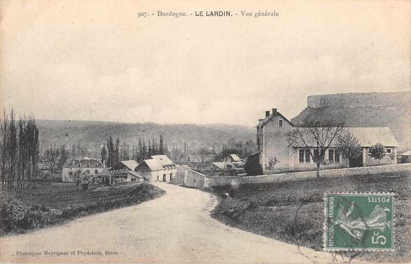 Carte postale ancienne Le Lardin - Vue Generale