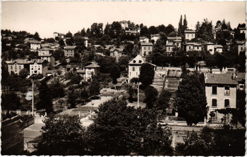 Carte postale ancienne La Demi-Lune - Le Quartier des Villas