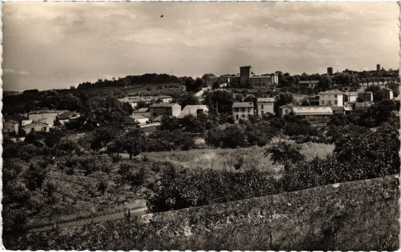 Carte postale ancienne Charly - Vue Generale à Charly