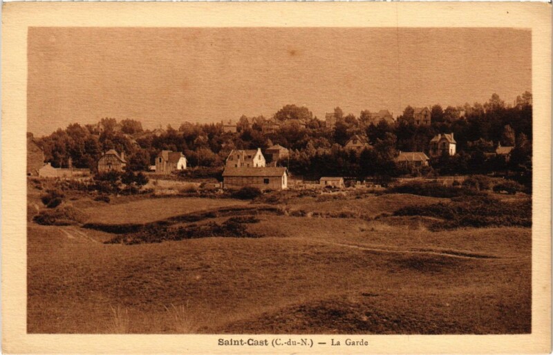 Carte postale ancienne Saint-Cast - La Garde