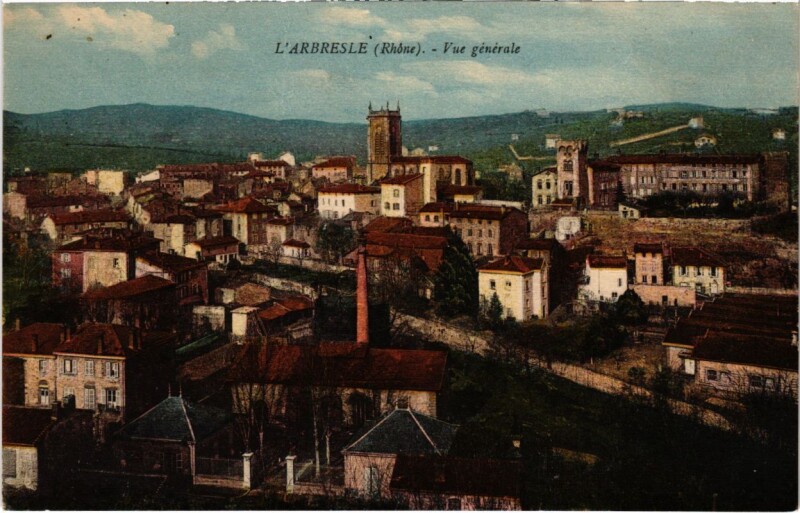 Carte postale ancienne L'Arbresle - Vue Generale à L'Arbresle