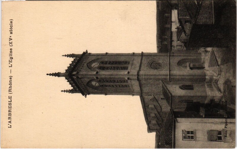 Carte postale ancienne L'Arbresle - L'Eglise à L'Arbresle