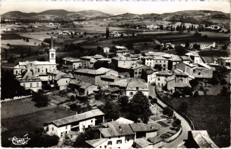 Carte postale ancienne Legny - Vue Generale à Légny