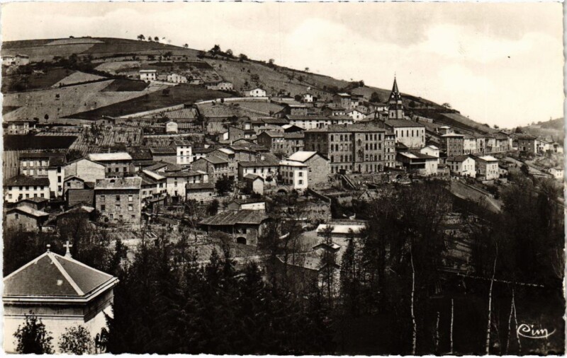 Carte postale ancienne Saint-Forgeux - Vue Generale à Saint-Forgeux