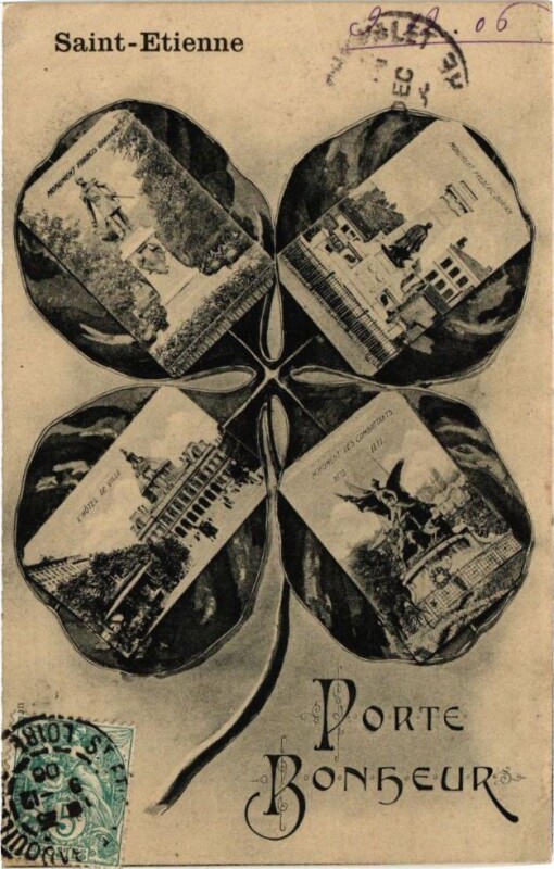 Carte postale ancienne Saint-Etienne