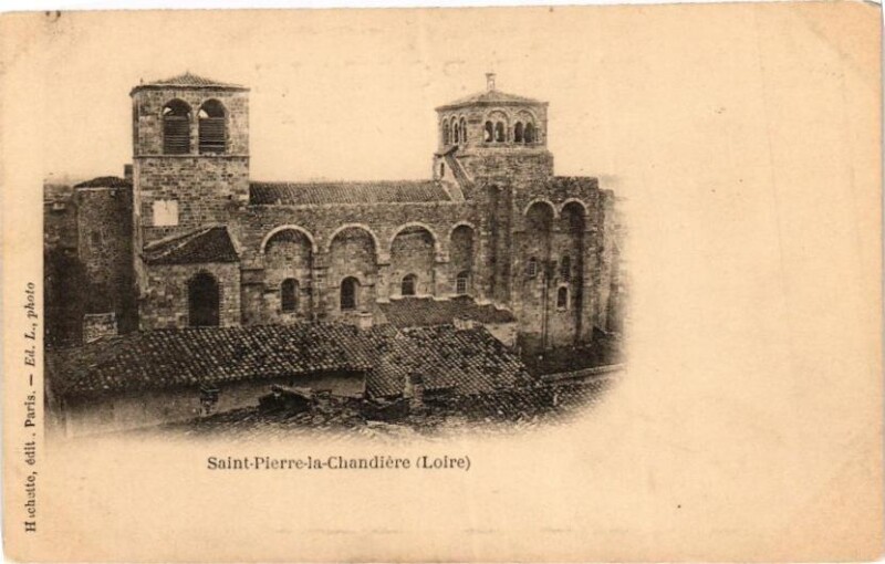 Carte postale ancienne Saint-Pierre-la-Chandiere