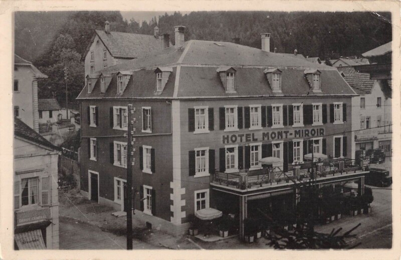Carte postale ancienne Maiche - Hotel Mont Miroir à Maîche